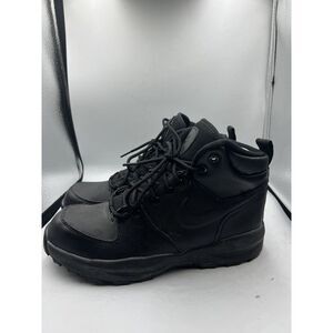 Nike Boys Manoa BQ5372-001‎ Black Casual Shoes Sneakers Size 6Y Wmns 7.5